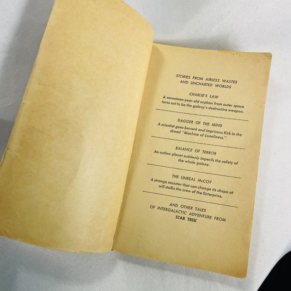 Star Trek Chilling Journey Through Worlds Beyond Imagination Vintage Paper Book - Picture 3 of 9